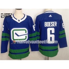 Lasten NHL Vancouver Canucks Pelipaita Brock Boeser 6 Alternate Adidas 2019-20 Sininen Authentic